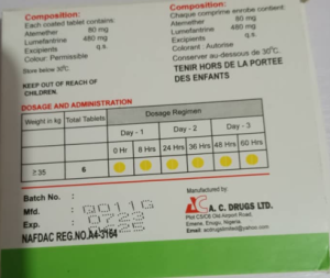 Artemetrin DS - Packaging